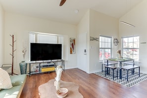 Living Room | 1st Floor | Ceiling Fans | Board Games | Books