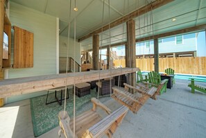 Relaxing porch retreat