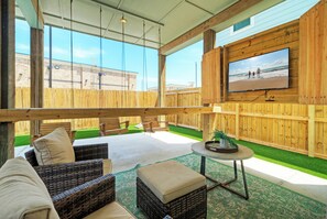 Your cozy outdoor space. 