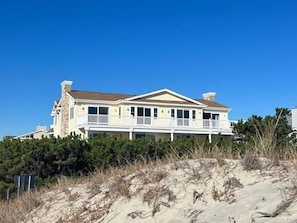View from beach path