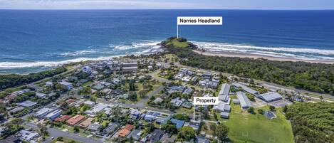 Location location! 5 minute walk to Cabarita /Norries beach & park
