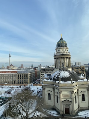 Blick von der Unterkunft