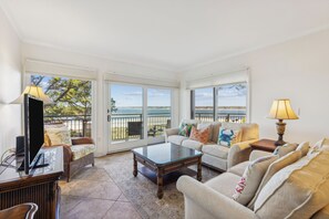 Living area with sweeping views
