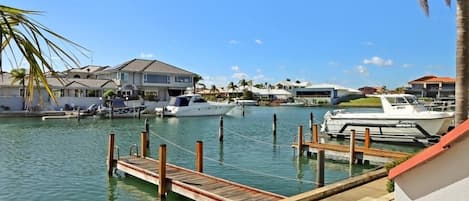 Gorgeous views from your private dock.