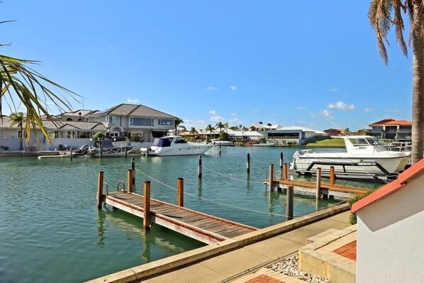 Gorgeous views from your private dock.