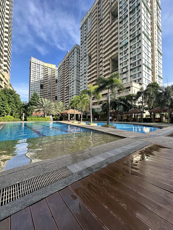 Tivoli Garden Residences has 3 swimming pool inside the community