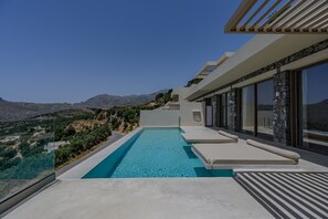 Pyrgos Exquisite villa 4 , Swimming Pool Area