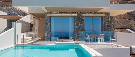 Pyrgos Exquisite villa 6 , Swimming Pool Area