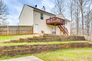 Private Backyard | Split-Level Home | Upper Level Only