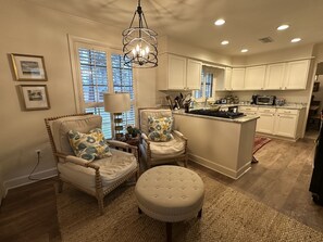 Sitting Room adjacent to kitchen