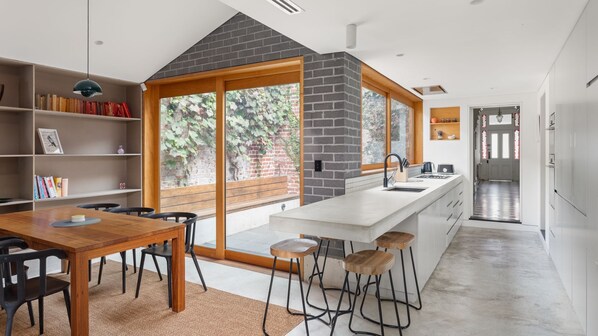 Dining Room, Breakfast Bar and Kitchen