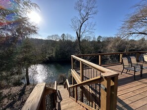Stairs to river