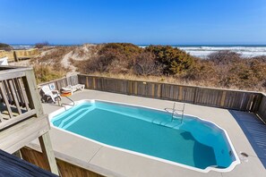 Take a dip in your own private swimming pool.