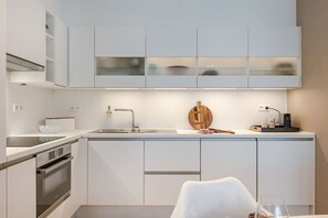 Modern fully-equipped kitchen