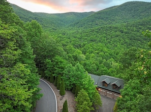 Nestled into the beautiful mountains! 