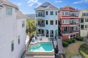 Spacious three-story Hilton Head home designed for groups.