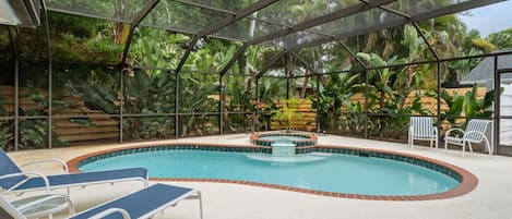 Heated Salt Water Pool & Spa