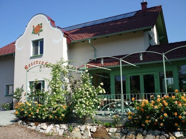 Fassade der Unterkunft