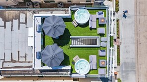 Enjoy this entire Rooftop Deck!
