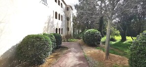 jardin de la résidence