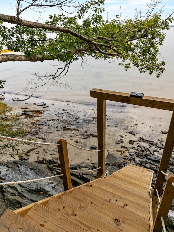The boardwalk leads to relaxation and breathtaking ocean views—just for you.