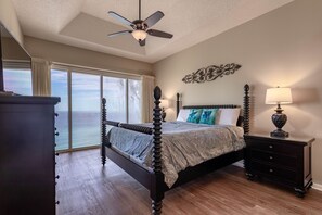 Gulf Front Master Bedroom