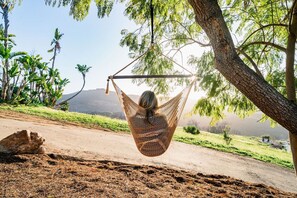 Sway in tranquility on our hammock