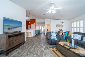 Open concept plan
