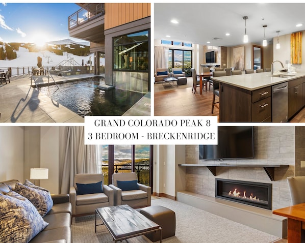 Ski/in/out Grand Colorado Peak 8
