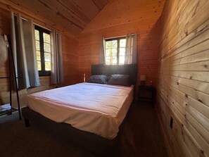 Bedroom 1 with a queen bed (more pics coming soon!