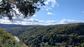 View from nearby Yat Rock, The Weir House, Bolthole Retreats