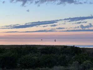 Sound views to the North, from the bedrooms