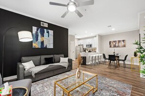 Spacious living area