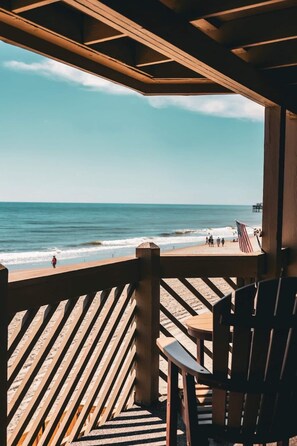 You'll enjoy direct beach access and ocean views for miles. Questions? Send me a message today.