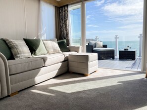Moselle - Sofa (Sofa Bed), Family Beachside Holidays at Ringstead Bay, Dorset - visitringstead.com