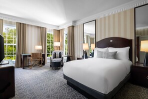 Cozy up in a comfortable bedroom that promises a restful night's sleep.
