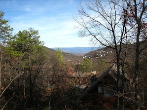 View through Massanutten, to the Valley beyond!