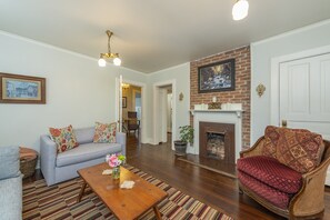 The historic Chapman House was built in 1900 as one of 14 cottages constructed for the Biltmore Estate workers employed by Vanderbilt in the early 20th century.