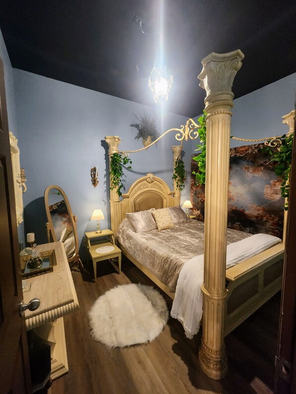Queen bed imported from Italy