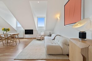 Bright and airy loft – perfect for relaxation after a day exploring the city.