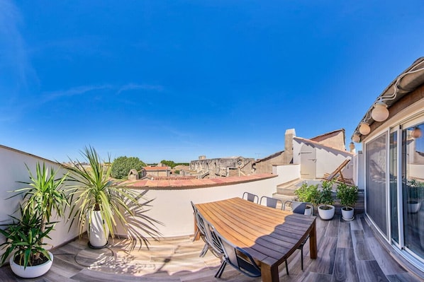 Terrasse Penthouse sans vis-à-vis