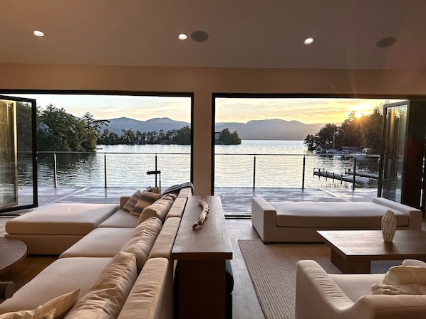 Vue depuis l’hébergement