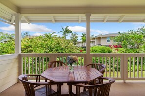 Lanai off the living room