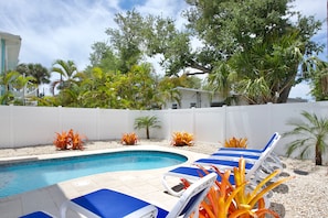 Beautiful pool area