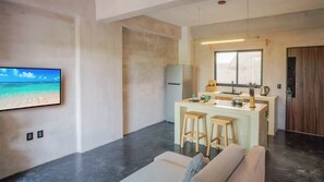 Living Room with Cieling Vents