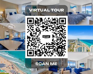 Scan the QR code to take a virtual tour of the property!