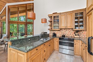 Indoors,Kitchen,Hardwood,Stained Wood,Sink