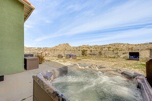 Patio | Hot Tub