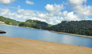 Lake access, 1/2 mile walk/drive