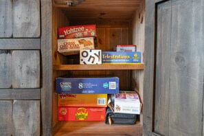Assorted Family Games Provided